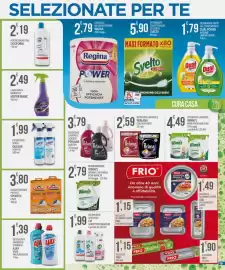 Volantino Iper Romagnolo Pagina 19: Detersivo lavatrice Perlana colorati/neri €2,59, Guanti in vinile protect spontex €3,80