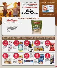 Volantino Iper Romagnolo Pagina 23: Bastoncini al Limone Findus €4,90, Budino Elah Cioccolato Fondente/Panna Cotta €15,00
