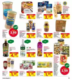 Volantino Interspar Pagina 15: Olio di semi di girasole Despar €1,75, Filetti di sgombro Asdomar €3,99