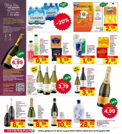 Volantino Interspar Pagina 16: Poggio alle Rondini €3,79, Bibite assortite San Pellegrino €1,99