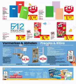 Volantino Interspar Pagina 29: Libreria €99,90, Correttore Roller Pritt €5,19
