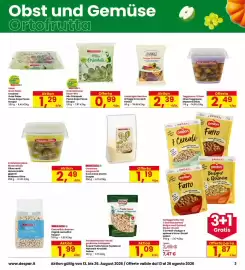 Volantino Interspar Pagina 3: 7 Cereali o bulgur e quinoa o farro I Pronti pedon €1,87