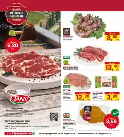 Volantino Interspar Pagina 4: Rindsnacken zum Grillen Reale per griglia di bovino Passo Dopo Passo Despar €13,40