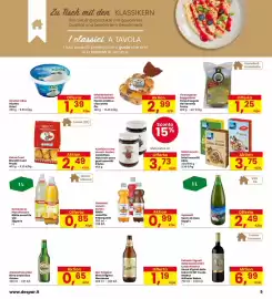 Volantino Interspar Pagina 9: Bibite assortite Silberquelle €0,99, Birra Original Menabrea €1,19