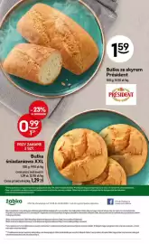 Żabka gazetka Strona 10: Bułka śniadaniowa XXL €0,99, Bułka ze skyrem Président €1,59