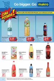Makro gazetka Strona 14: Woda niegazowana Rodowita €1,59, Napój gazowany Pepsi €3,68
