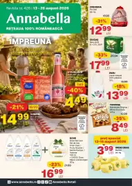 Catalog Annabella Pagină 1: Dove gel de duș €16,99, Toffifee White Chocolate €8,49