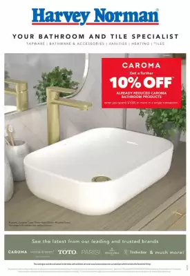 Harvey Norman catalogue (valid until 30-08)