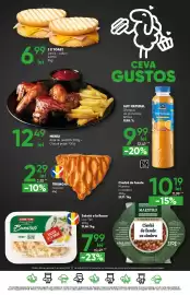 Catalog PROFI săptămâna 33 Pagină 17: Meniu aripi de pui bbq cartofi prăjiți €12,49, 2 x toast €6,99