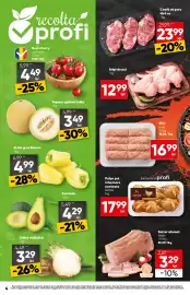 Catalog PROFI săptămâna 33 Pagină 4: Ardei gras Bianca €4,99, Pepene galben Galia €3,49