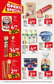 Catalog PROFI săptămâna 33 Pagină 6: Napolact lapte bătut / sana / chefir / laurt de băut €4,49, Caroli salam muscel €4,79