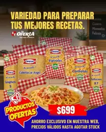 Catálogo La Oferta Página 2: Carozzi - variedad para preparar tus mejores recetas €699,00