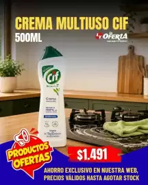 Catálogo La Oferta Página 5: Cif - crema €1.491,00