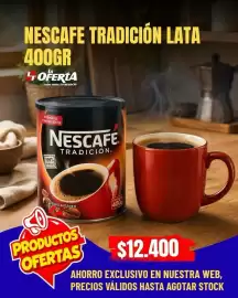 Catálogo La Oferta Página 9: Nescafé - tradicion €12.400,00