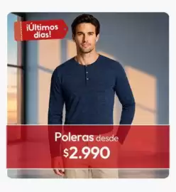 Catálogo Tricot Página 5: Poleras €2.990,00