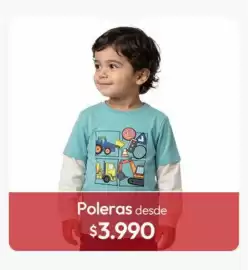 Catálogo Tricot Página 9: Poleras desde €3.990,00