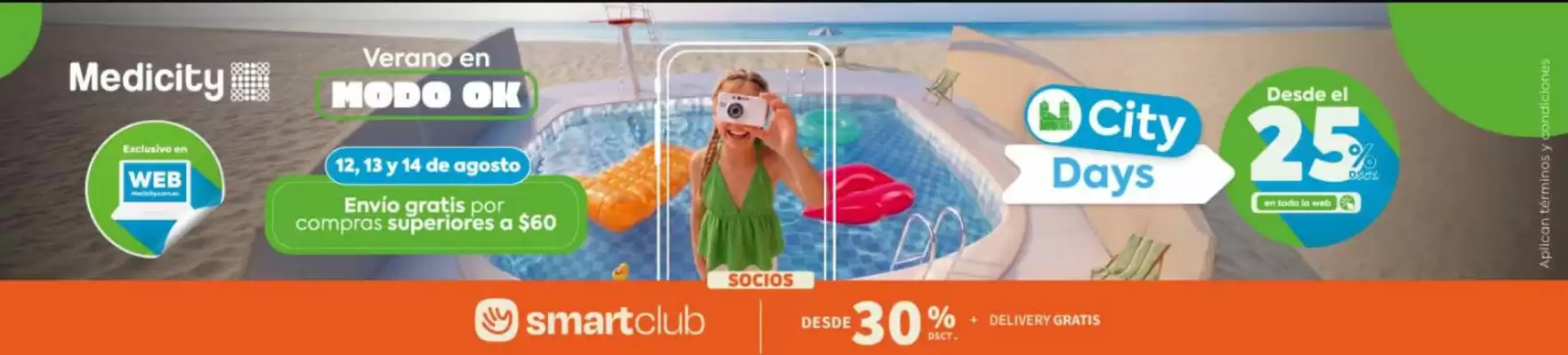 Farmacias Medicity (válido hasta 16-08)