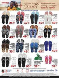 Folheto Carrefour Página 4: Brasil color - chinelo havaianas €49,99, Havaianas - chinelo kids athletic €32,99