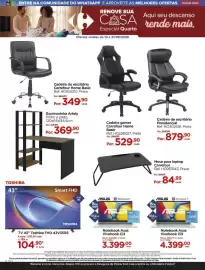 Folheto Carrefour Página 3: De - cadeira de escritorio €879,90, Asus - notebook vivobook ci3 €3.399,00