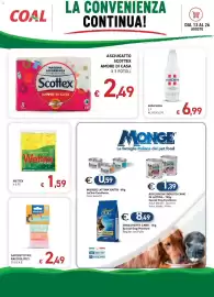 Volantino Coal Pagina 9: Wettex panno spugna svedese morbido €1,59, Asciugato Scottex Amore di Casa €2,49