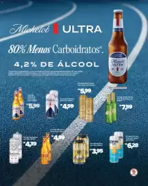 Catálogo Supermercados Savegnago Página 9: Cerveja michelob ultra lata €4,99, Cerveja brahma zero €3,95