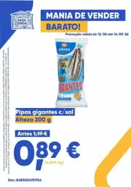 Folheto Casa Cheia Página 1: Pipas gigantes c/sal Alteza €0,89