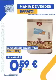 Folheto Casa Cheia Página 2: Sementes de girasol fritas Alteza €0,59