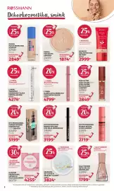 Rossmann akciós újság Oldal 10: Unleashia get loose 01 arc&test glitter €3.824,00, Rimmel stay matte kőpúder €1.874,00