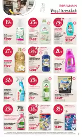 Rossmann akciós újság Oldal 19: Finish mosogatógép tabletta €4.549,00, Bref power aktiv toalett-frissítő €1.441,00