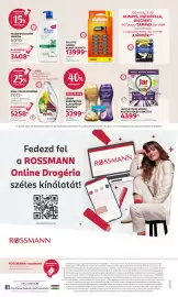 Rossmann akciós újság Oldal 24: Lenor illatgyöngy duopack €3.299,00, Gillette fusion borotvabétét €13.999,00