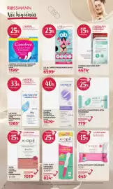 Rossmann akciós újság Oldal 4: O.b. menstruációs bugyi €6.599,00, Lactacyd antibakteriális intim törölköndö €779,00