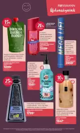 Rossmann akciós újság Oldal 7: Lavish tusfürdő €1.647,00, Bruno banani forbidden fruit cherry női testpermet €3.359,00