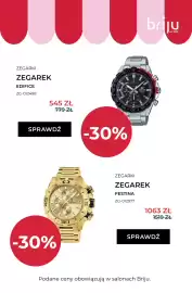 Briju gazetka Strona 18: Zegarek Edifice ZG-012498 €545,00, Zegarek Festina ZG-012977 €1.063,00