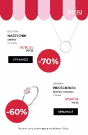 Briju gazetka Strona 2: Pierścionek srebrny z cyrkonią Briju €47,60, Naszyjnik srebrny Briju €95,70