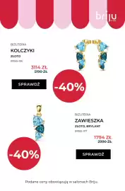 Briju gazetka Strona 6: Zawieszka złota z brylantem Briju B1065-107 €1.794,00, Kolczyki złote Briju B1065-106 €3.114,00