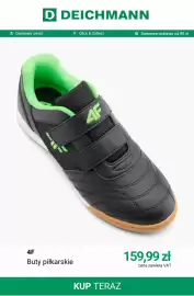 Deichmann gazetka tydzień 33 Strona 11: Buty piłkarskie 4F €159,99