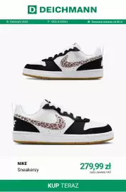 Deichmann gazetka tydzień 33 Strona 2: Sneakersy Nike €279,99
