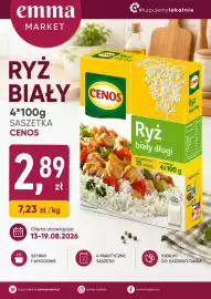 EMMA market gazetka | Market Strona 5: Ryż biały długi Cenos 4-pak €2,89