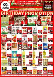 Advance Cash n Carry catalogue week 33 Page 1: Rhodes Baked Beans in Tomato Sauce €63,99, FLAIR BAKED BEANS €89,99