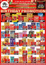 Advance Cash n Carry catalogue week 33 Page 6: Cadbury Dairy Milk Slabs €195,99, Richester Choc Eclairs Pop €39,99