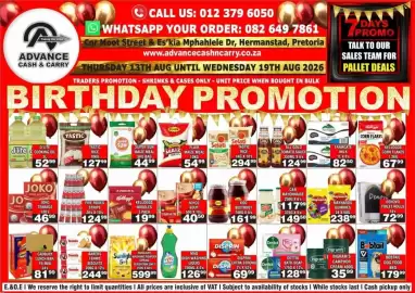 Advance Cash n Carry catalogue week 33 Page 9: Denovo Toilet Rolls €72,99, Bobtail Dog Food €179,99