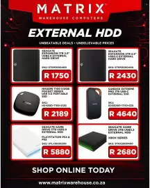 Matrix Warehouse catalogue week 33 Page 3: HIKSEMI T100 512GB POCKET SERIES USB 3.0 PORTABLE SSD €2.189,00