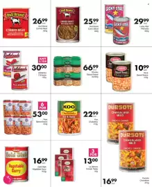 Save catalogue Page 16: Bull Brand Curry Mince €25,99, Saldanha Pilchards €30,00