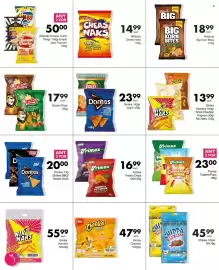 Save catalogue Page 22: Willards Cheas Naks €14,99, Frimax Potato Chips €16,99