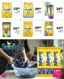 Save catalogue Page 38: Sunlight Auto Washing Powder €39,99, Sunlight 5in1 Handwash Powder €32,99