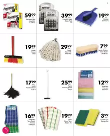 Save catalogue Page 42: Plastic Broom Plain €19,99, Everready R6pp Blister Pack €39,99