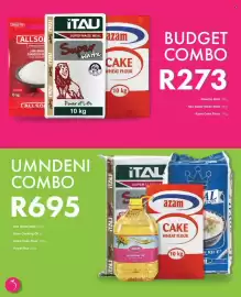 Save catalogue Page 9: UMNDENI COMBO €695,00, Budget Combo €273,00