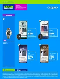 Telkom catalogue Page 12: OPPO A6 Pro 5G €12.029,00, Oppo A6 256GB €10.039,00
