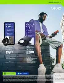 Telkom catalogue Page 13: Vivo Y29 256GB €8.349,00, Vivo V70 FE 512GB €16.419,00