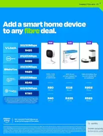 Telkom catalogue Page 23: TAPO RV30 Max Plus vacuum cleaner €523,00, TAPO RV10 vacuum cleaner €118,00
